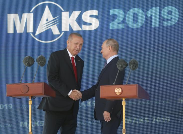 Συμφωνία Ερντογάν - Πούτιν στη Μόσχα για Ίντλιμπ 