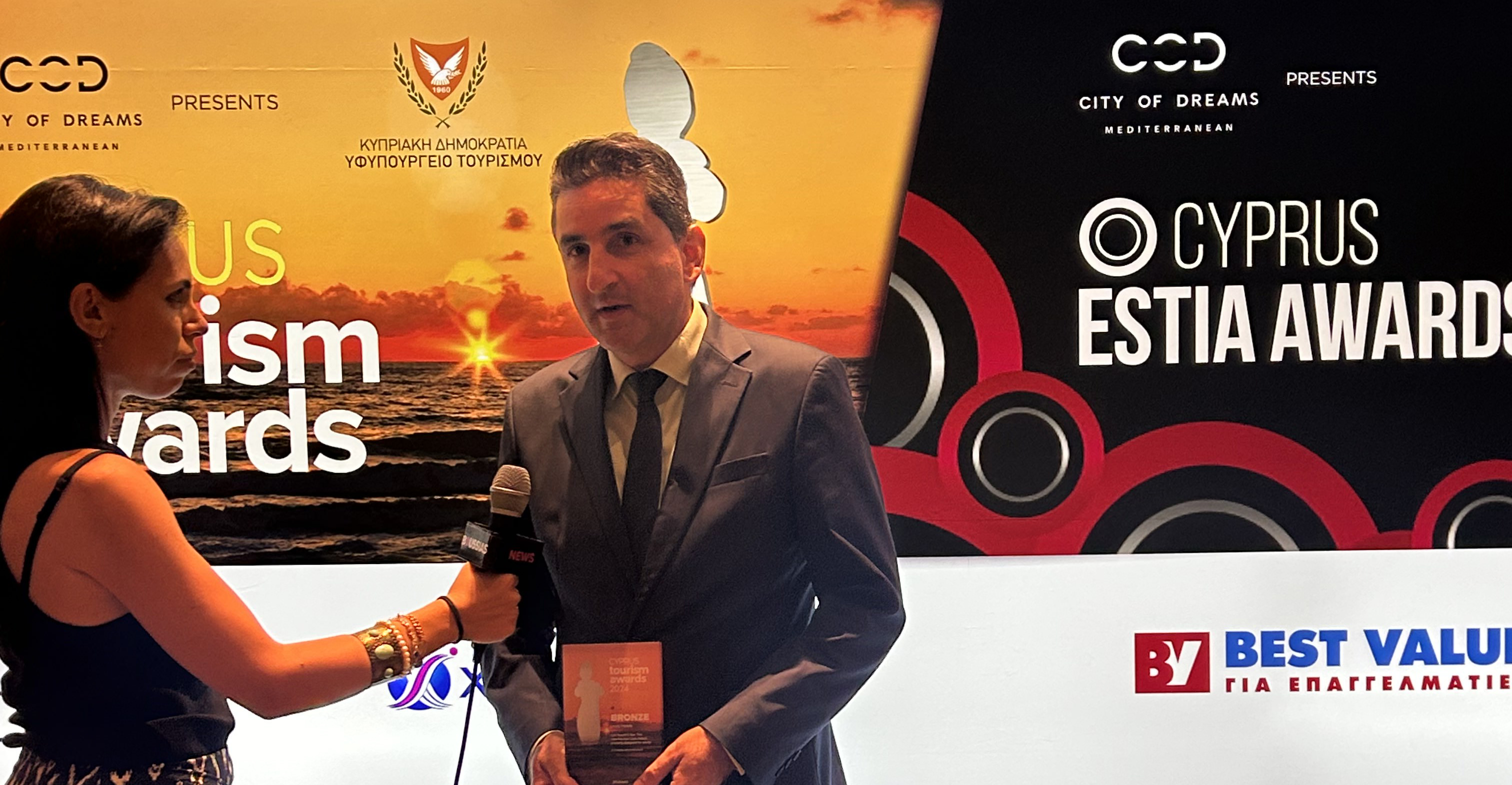  Η Louis Hotels διακρίθηκε με δύο βραβεία στα Cyprus Tourism Awards  της Boussias Cyprus