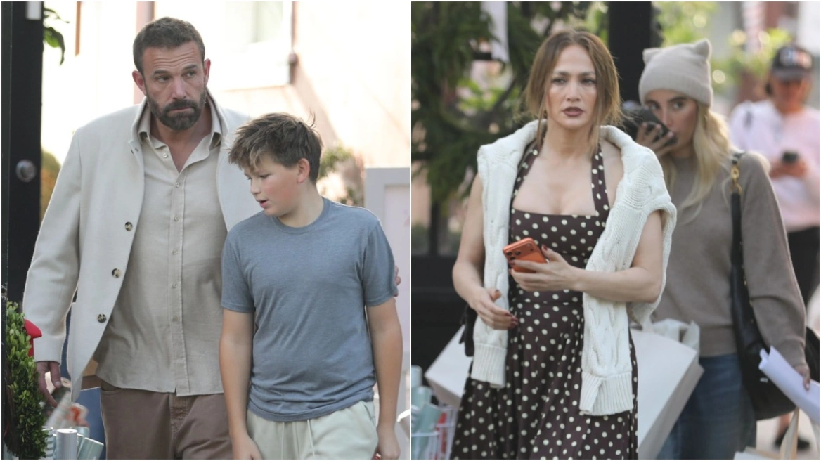 Η Τζένιφερ Λόπεζ και ο Μπεν Άφλεκ πήγαν για ψώνια με τον γιο του ηθοποιού
