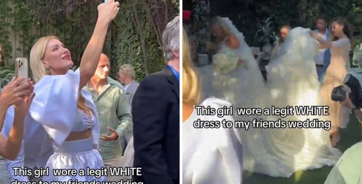 ΗΠΑ: Έβαλε λευκό φόρεμα στον γάμο φίλης της και την αποκαλούν «ψυχοπαθή»