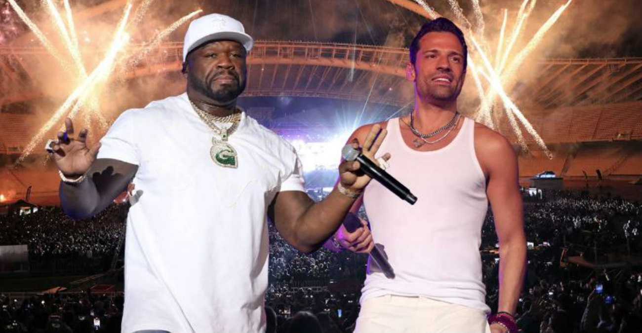 Όσα έγιναν στη συναυλία της Panik: Η συγκίνηση του Αργυρού, η αποθέωση για τον 50 Cent - Δείτε βίντεο