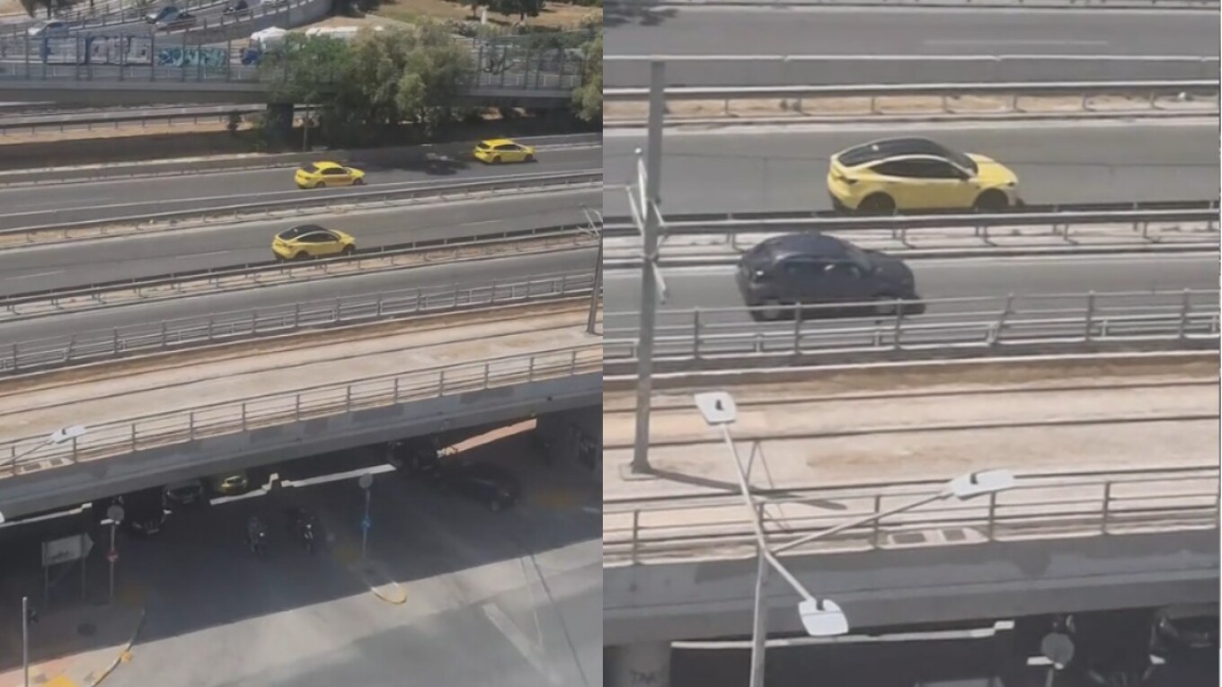 Μετά σου λέει... επαγγελματίας - Οδηγός ταξί έκανε όπισθεν στην Παραλιακή επειδή έχασε την έξοδο - Δείτε το απίστευτο βίντεο