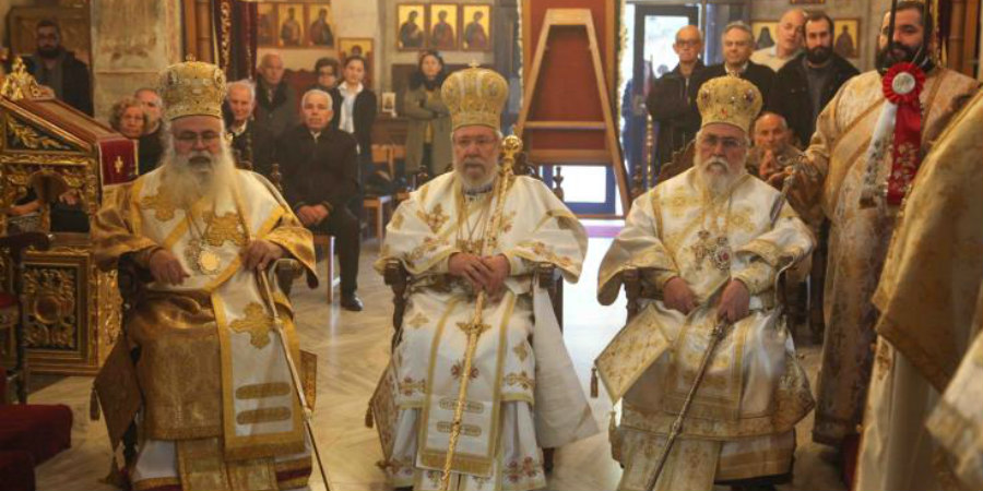 Ο Αρχιεπίσκοπος Κύπρου στην Ιερά Μονή Αγίου Νεοφύτου με την ευκαιρία της Θεοσημίας του Αγίου
