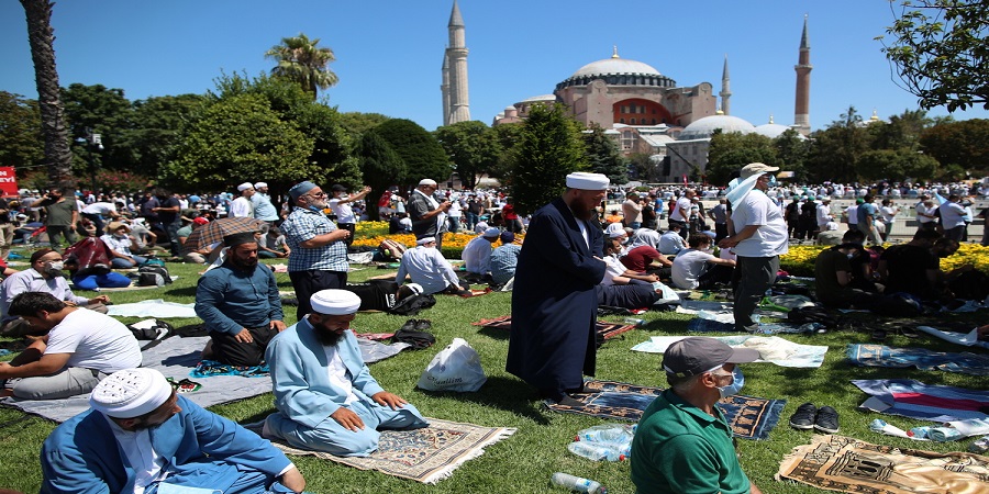 ΤΟΥΡΚΙΑ: 'Δεν θα επηρεαστεί η ψήφος των εκλογέων από την μετατροπή της Αγ. Σοφίας σε τέμενος'