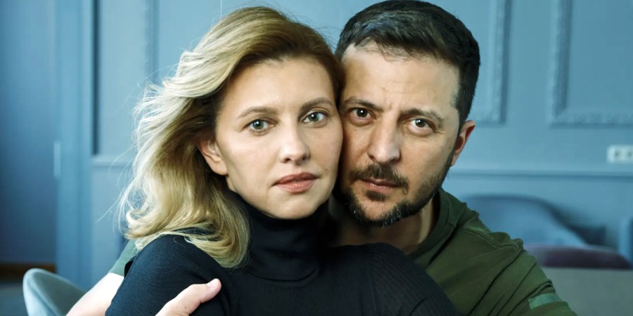 Προεδρικό ζεύγος Ουκρανίας: Βολοντίμιρ και Ολένα ποζάρουν στον φακό του Vogue - Δείτε τις φωτογραφίες