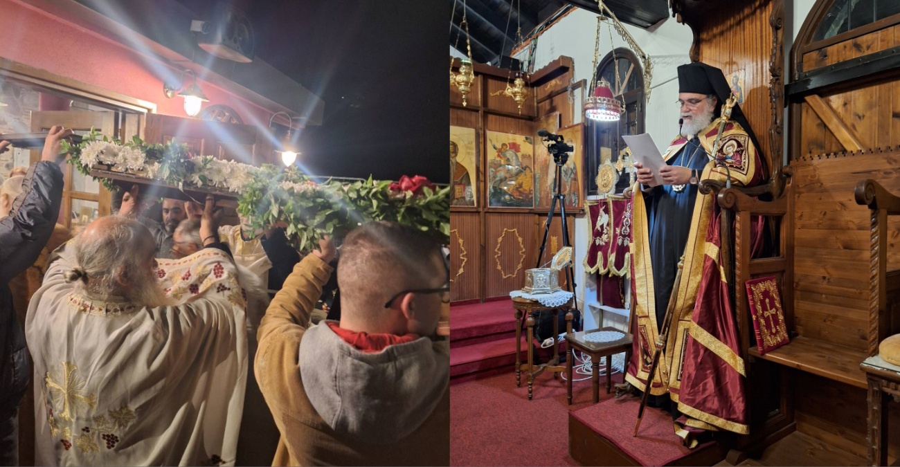 Ξανάνοιξε μετά το σκάνδαλο η Μονή Οσίου Αββακούμ – Εσπερινός, πλήθος πιστών και… νέος γύρος αντιδράσεων – Δείτε φωτογραφίες