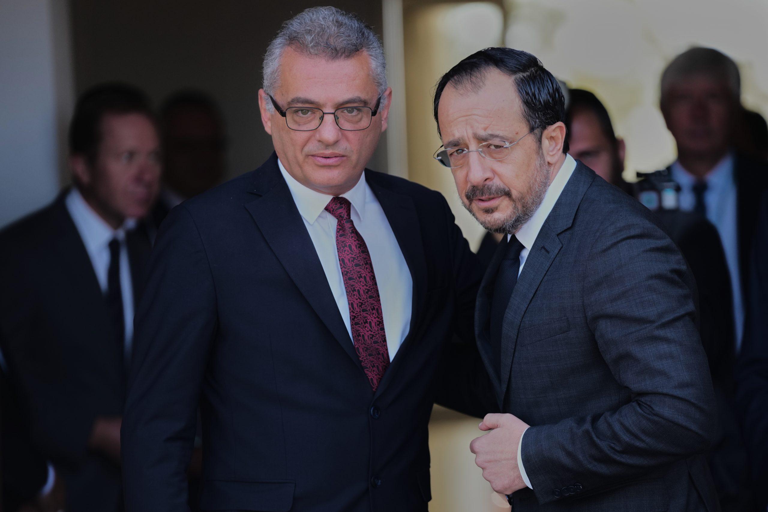 Τελευταίο τετ α τετ Χριστοδουλίδη - Έρχιουρμαν πριν την Γενική Συνέλευση των ΗΕ στην Νέα Υόρκη