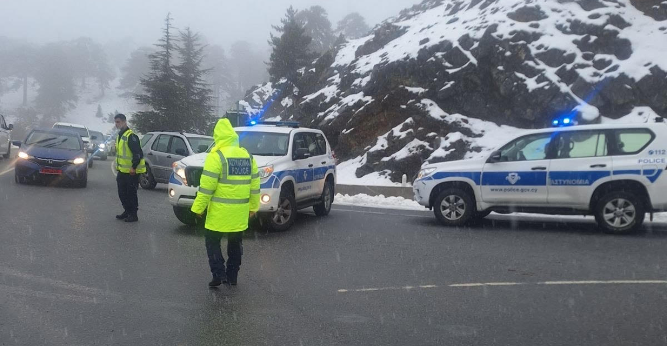 Όλοι πάνε Τρόοδος: Αυξημένη τροχαία κίνηση στην περιοχή – Οι συστάσεις της Αστυνομίας