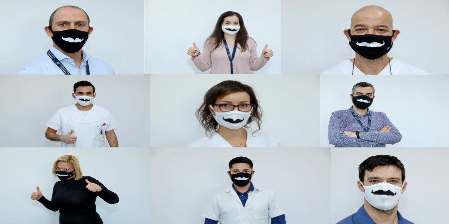 Οι άνθρωποι του Ογκολογικού Κέντρου Τράπεζας Κύπρου συμμετέχουν στην εκστρατεία του Movember Cyprus και στέλνουν τα δικά τους μηνύματα. 