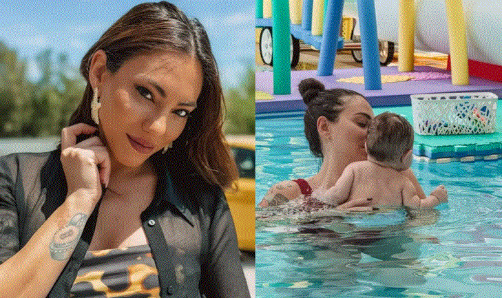 Ευρυδίκη Βαλαβάνη: Ξεκίνησε κολυμβητήριο με τον μπέμπη της - Το τρυφερό βίντεο μέσα από την πισίνα!