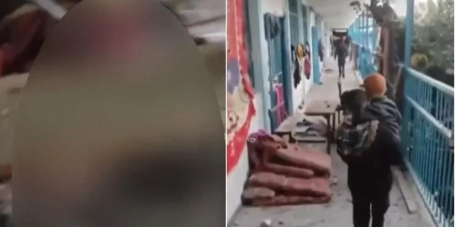 Συγκλονιστικό βίντεο από τη Γάζα: Η στιγμή της έκρηξης σε σχολείο του ΟΗΕ - Δεκάδες πτώματα στα συντρίμμια - Βίντεο