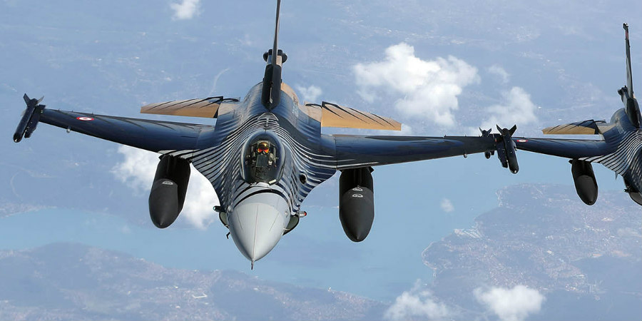 «Ηχητική» τουρκική πρόκληση στη Λέσβο - Ζευγάρι F-16 σκόρπισε τρόμο