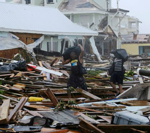 Μπαχάμες: Άφησε 70 000 άστεγους ο τυφώνας Dorian  