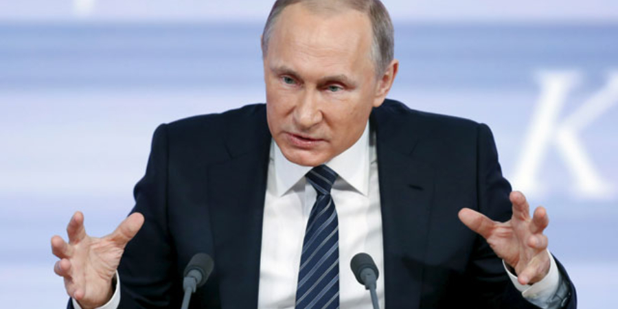 Εισβολή στην Ουκρανία: Οργισμένος ο Βλαντιμίρ Πούτιν