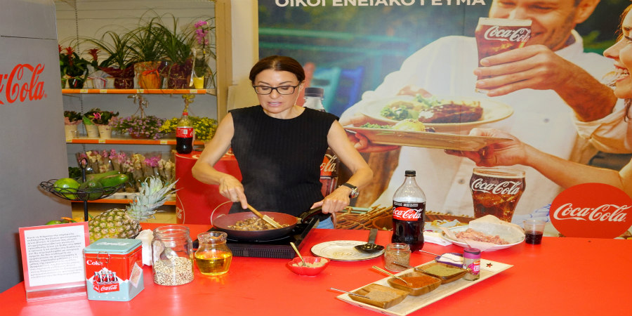 Η Coca-cola και η Αθηνά Λοϊζίδου, σε ένα ξεχωριστό live cooking Show 