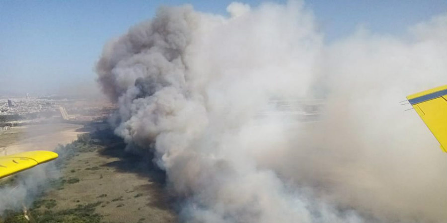Επεκτάθηκε η φωτιά στη Λεμεσό - Κατευθύνεται προς την περιοχή του Καζίνο - Βίντεο και φωτογραφίες 