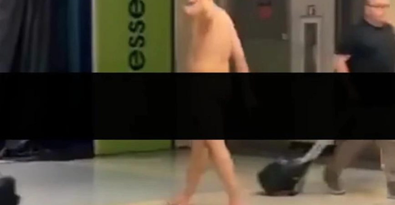 ΗΠΑ: Περπατούσε γυμνός σε αεροδρόμιο, προκαλώντας σοκ στους ταξιδιώτες – «Ο άνθρωπός μου!»