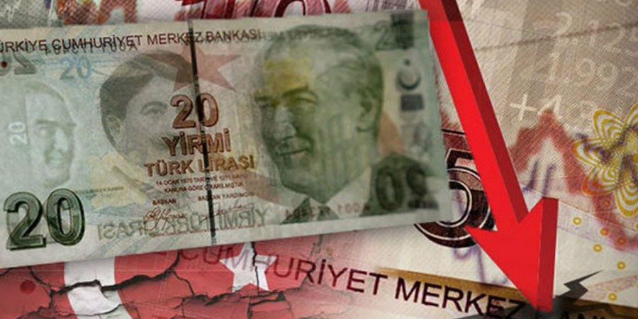 Κατρακυλά η τουρκική λίρα - Πτώση κατά 6,5% έναντι δολαρίου και κατά 5,3% έναντι ευρώ