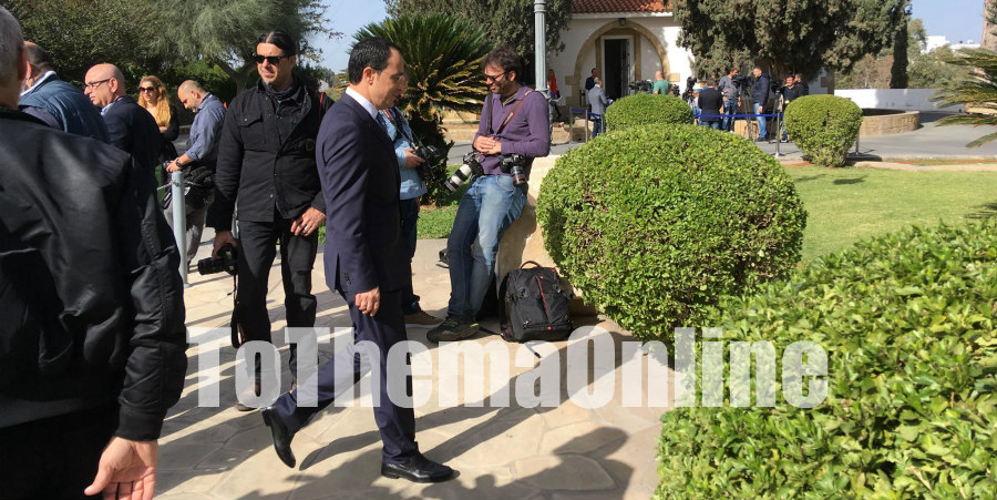 Στην Αθήνα ο Χριστοδουλίδης - Ενημερώνει τη Βουλή για το Κυπριακό - ΦΩΤΟΓΡΑΦΙΑ