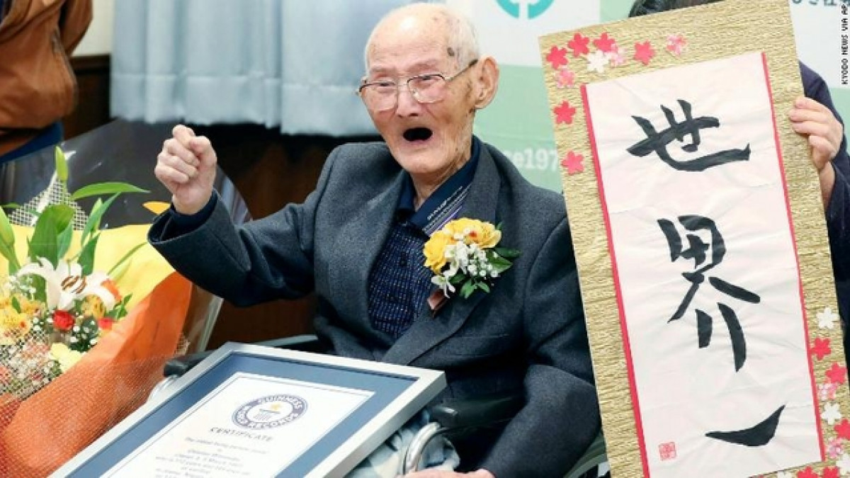 Πέθανε σε ηλικία 112 ετών ο γηραιότερος άνδρας στον κόσμο 