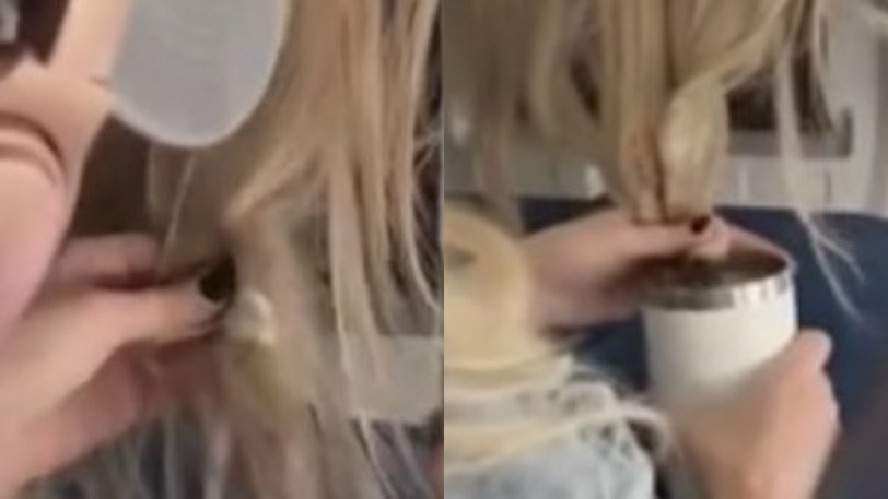 Έξαλλη γυναίκα σε αεροπλάνο κόλλησε τσίχλα στα μαλλιά άλλης επιβάτιδας και τα «βούτηξε» στον καφέ - ΒΙΝΤΕΟ