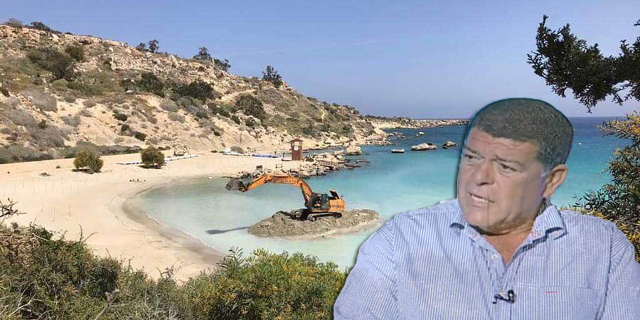 Έξαλλος ο Πυρίλλης για τις εργασίες στις παραλίες - 'Καρφιά' για γνωστό ξενοδοχείο  - VIDEO