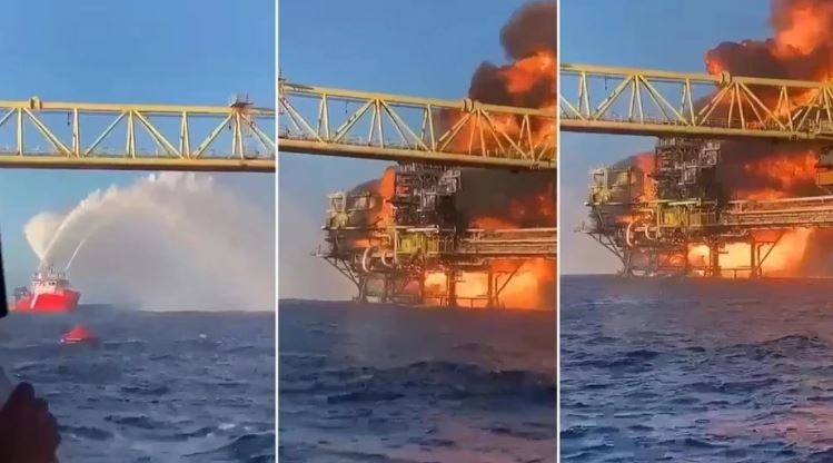 Μεξικό: Φονική έκρηξη σε θαλάσσια εξέδρα άντλησης πετρελαίου - Φόβοι για περιβαλλοντική καταστροφή - Βίντεο