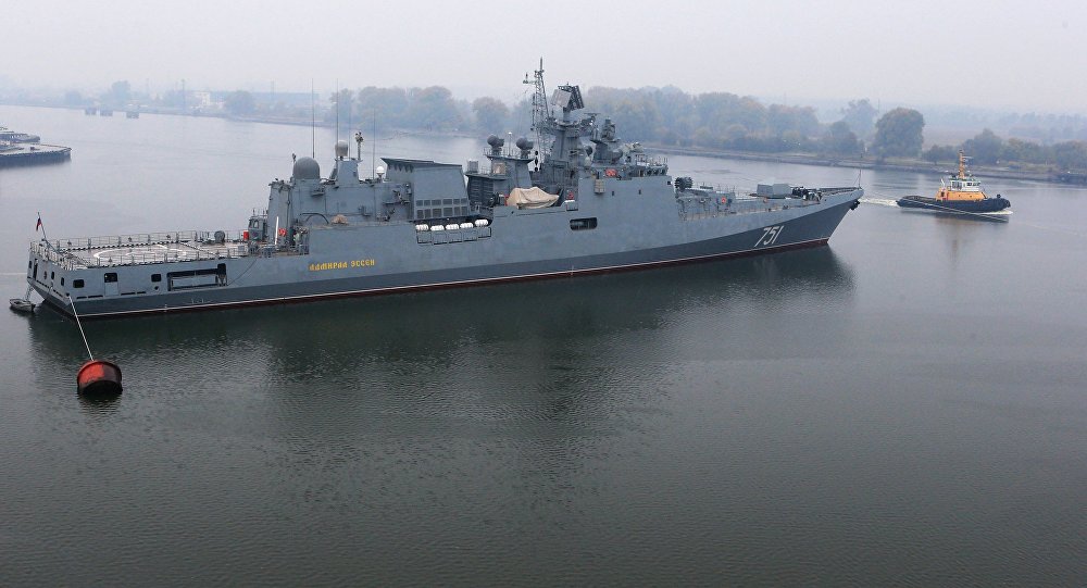Στο λιμάνι Λεμεσού η ρωσική φρεγάτα Admiral Essen
