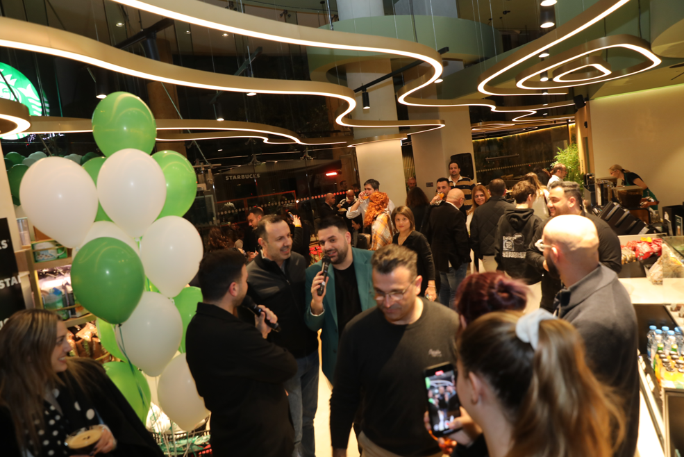 Στιγμιότυπα από το Opening Party του Starbucks Centennial στην καρδιά της Λευκωσίας - Ήταν όλοι εκεί!