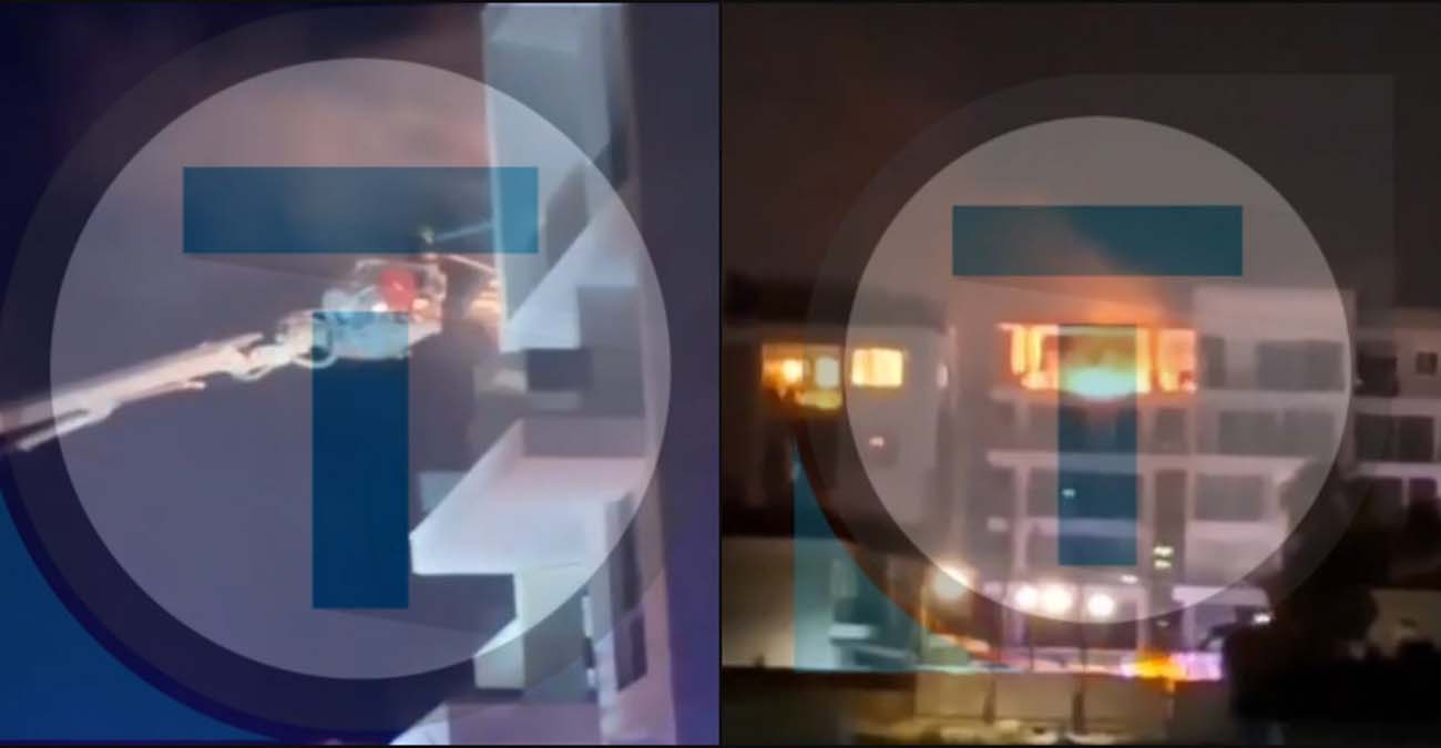 Στις φλόγες κατοικία στη Λεμεσό το βράδυ της Ανάστασης - Έτρεχε η Πυροσβεστική -Δείτε βίντεο 