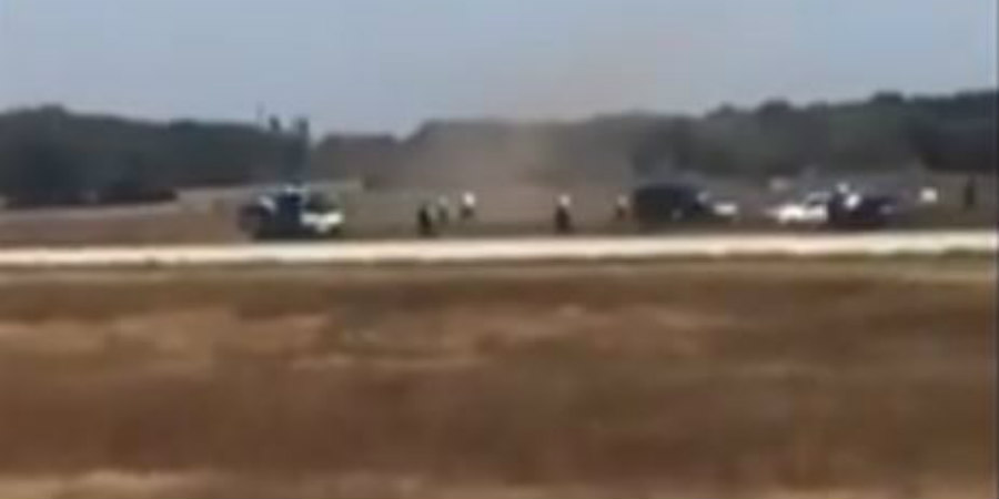 Απίστευτο σκηνικό στο αεροδρόμιο της Λυών - Καταδίωξη οχήματος που μπήκε στον δίαυλο προσγείωσης - VIDEO