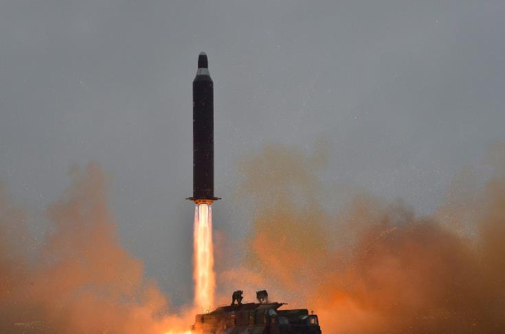 Η Πιονγκγιάνγκ προχώρησε σε εκτόξευση βαλλιστικού πυραύλου, μεταδίδει το Yonhap 