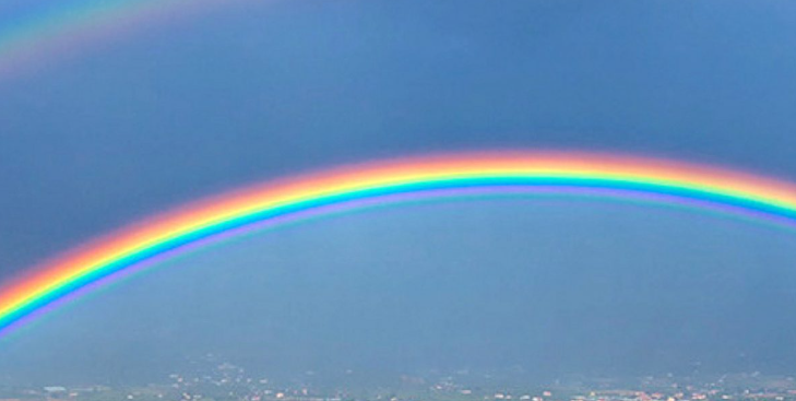 VIDEO: Μαγικά πλάνα στον ουρανό της Λάρνακας - Διπλό ουράνιο τόξο έκανε την εμφάνιση του 