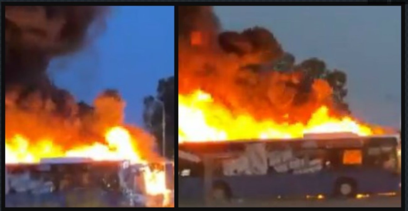 Τέθηκε υπό έλεγχο η φωτιά στην Αγλατζιά - Κάηκαν ολοσχερώς τέσσερα λεωφορεία - Δείτε βίντεο