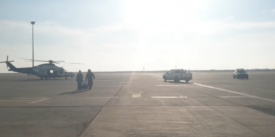 Ζωή διά αέρος – Ελικόπτερο της Αστυνομίας μετέφερε έγκαιρα ανθρώπινα όργανα από το νοσοκομείο στο αεροδρόμιο – Δείτε βίντεο