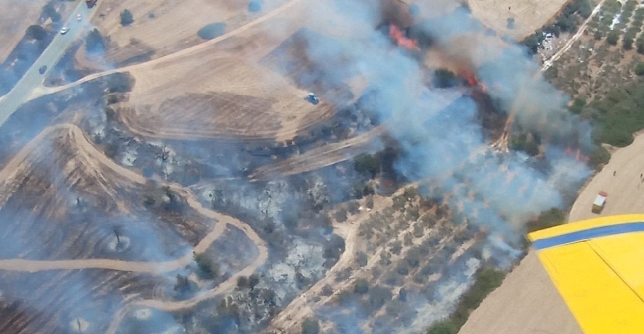 Διαχειρίσιμη η πυρκαγιά στο Πισσούρι - Παραμένουν δυνάμεις για τυχόν αναζωπυρώσεις - Δείτε φωτογραφία