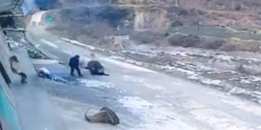 ΣΚΛΗΡΕΣ ΕΙΚΟΝΕΣ: Αγριογούρουνο επιτέθηκε σε δυο πρόσωπα – Το ένα απεβίωσε – VIDEO