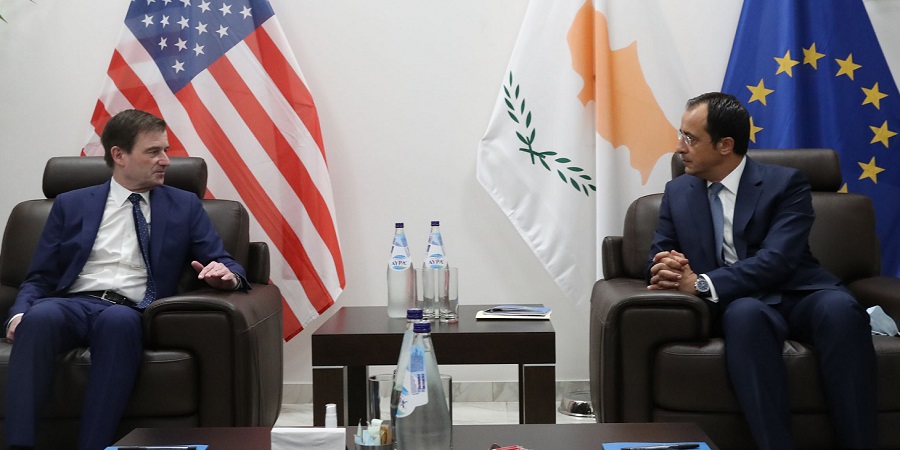 ΚΥΠΡΟΣ: Συναντήθηκε ο Υπουργός Εξωτερικών με τον Αμερικανό Υφυπουργό Εξωτερικών - ΦΩΤΟΓΡΑΦΙΕΣ