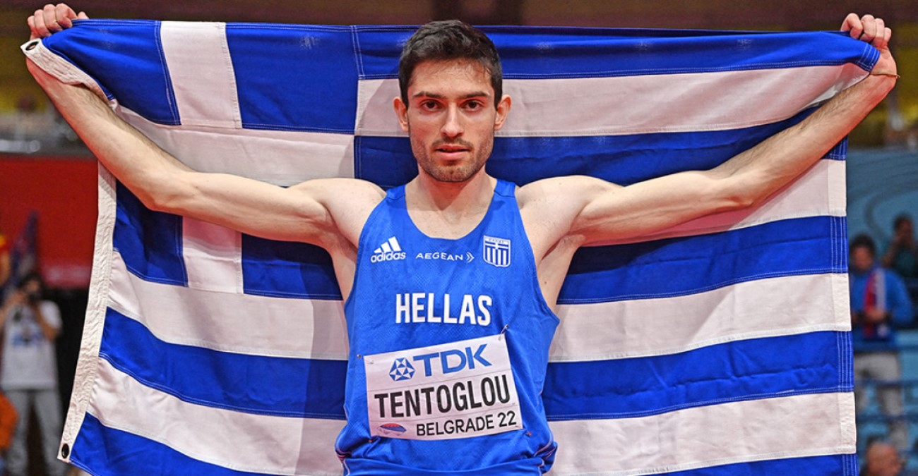 Παγκόσμιος πρωταθλητής στη Γλασκώβη ο Έλληνας άλτης Μίλτος Τεντόγλου