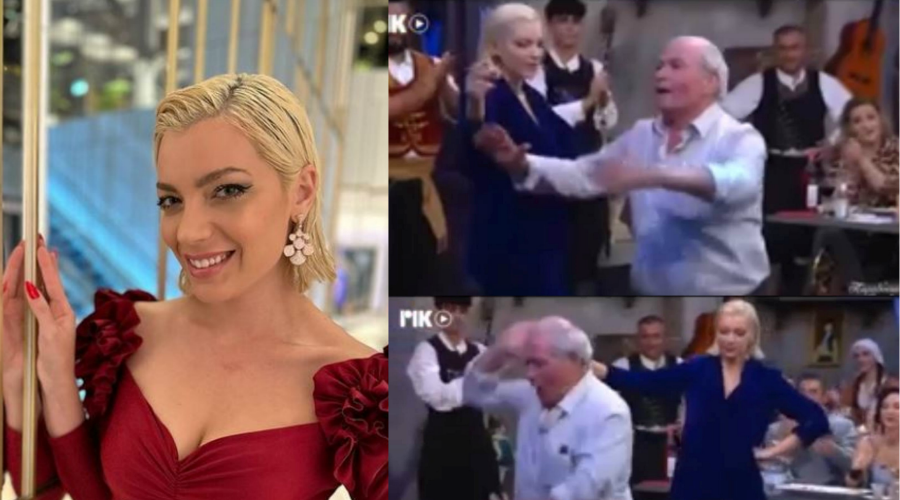 Άντρη Καραντώνη: Χορεύει με τον παππού της και του εύχεται για τα γενέθλια του (Βίντεο)