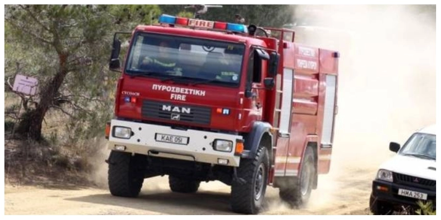 Φωτιά στη Λεμεσό έθεσε σε συναγερμό την Πυροσβεστική 