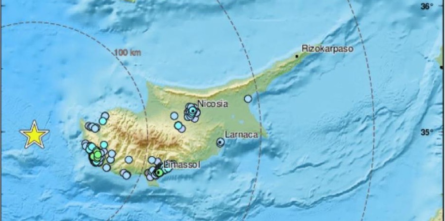 Ισχυρός σεισμός ταρακούνησε την Κύπρο - Στα 5 ρίχτερ οι πρώτες εκτιμήσεις