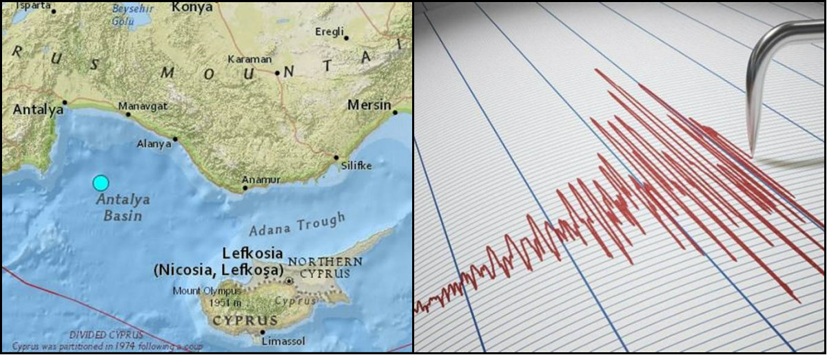 Σεισμός με επίκεντρο την Τουρκία ταρακούνησε την Κύπρο - Έγινε αισθητός σε αρκετές περιοχές του νησιού 