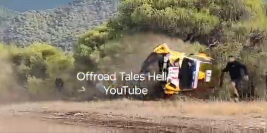 Σοκαριστικό βίντεο: Ατύχημα στο Ράλλυ Ακρόπολις 2023: Αυτοκίνητο παραλίγο να πέσει πάνω σε θεατές
