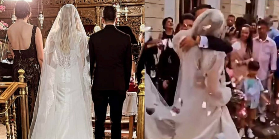 Χαρμόσυνα νέα! Κύπριος τραγουδιστής παντρεύτηκε την αγαπημένη του στη Λευκωσία (Βίντεο)