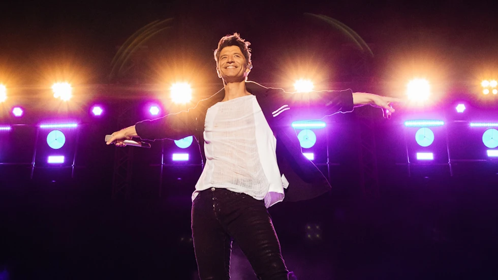 Σάκης Ρουβάς: Οι ικανότητες που δεν ξέραμε ότι είχε - Πάνω στους κρίκους μαζί με τον Λευτέρη Πετρούνια - Φωτογραφίες