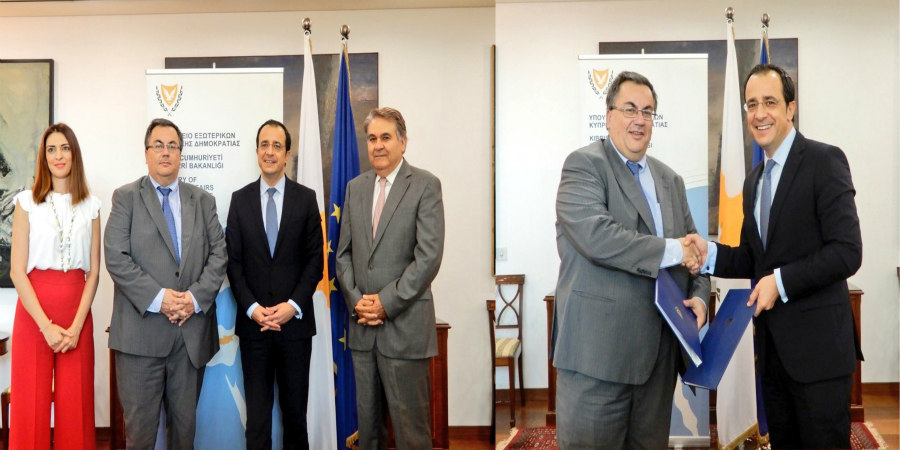 Υπογραφή Μνημονίου Συναντίληψης μεταξύ ΥΠΕΞ Κυπριακής Δημοκρατίας και Πανεπιστημίου Νεάπολις Πάφου