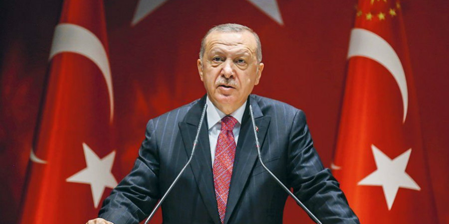 Ανυποχώρητος ο Ερντογάν - Να γίνει αποδεκτό ότι δύο 'ξεχωριστοί λαοί' είναι δύο 'ξεχωριστά κράτη'