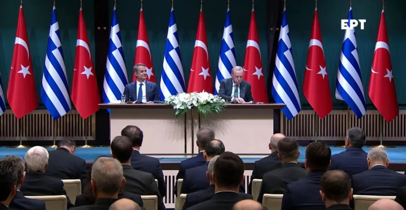 Ερντογάν: Συμφωνούμε με τον φίλο Κυριάκο να λύσουμε τα προβλήματα με βάση το διεθνές δίκαιο