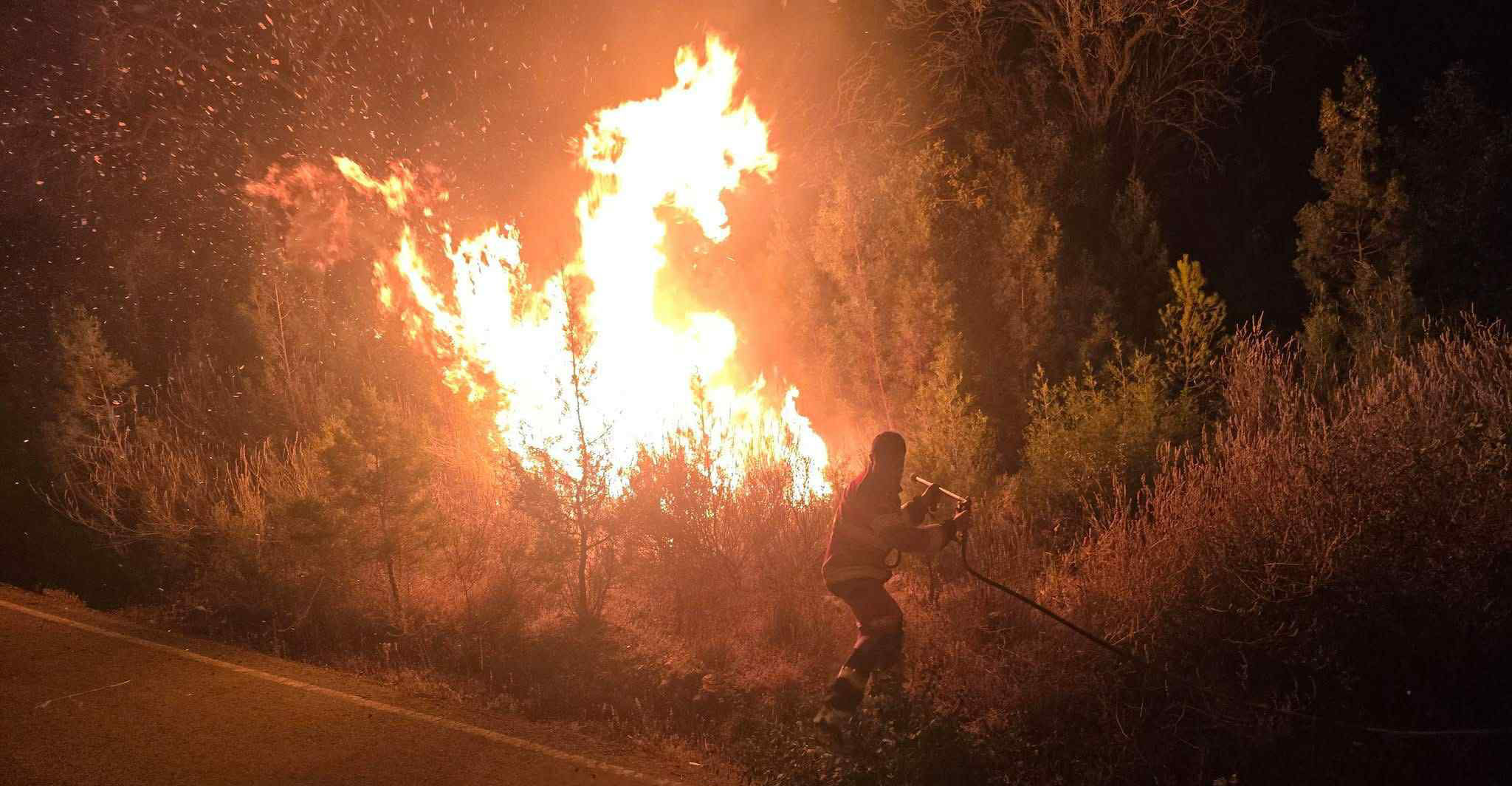 Δεν υπάρχουν ενεργά μέτωπα, παρά μόνο αναζωπυρώσεις - Σε επιφυλακή οι δυνάμεις πυρόσβεσης 